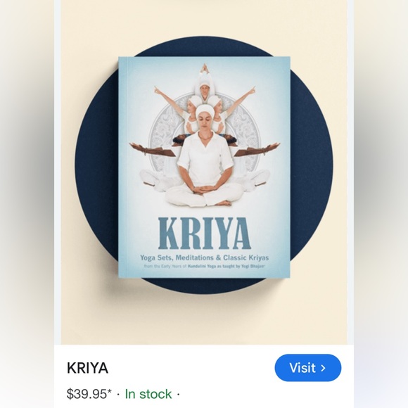KRIYA Meditation & Yoga Book - Picture 4 of 5